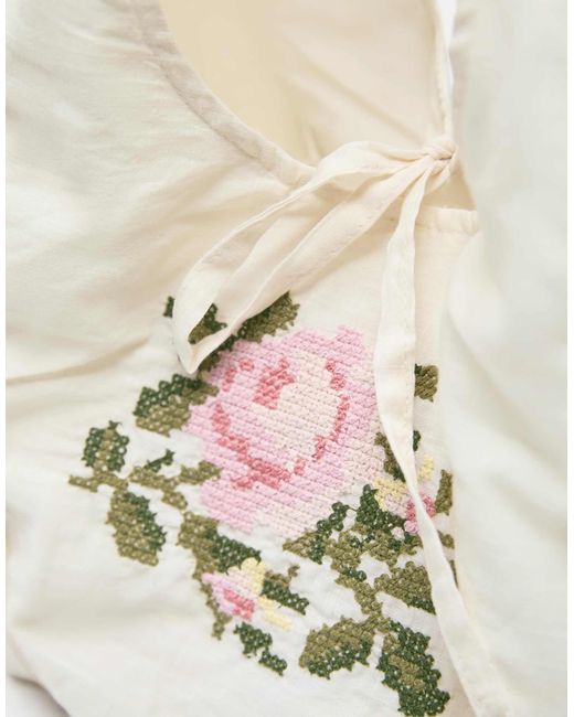 Pull&Bear White – tragetasche