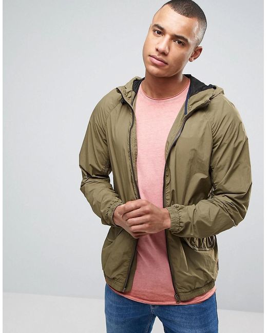 Download Lyst - Jack & Jones Vintage Light Weight Hooded Jacket in ...