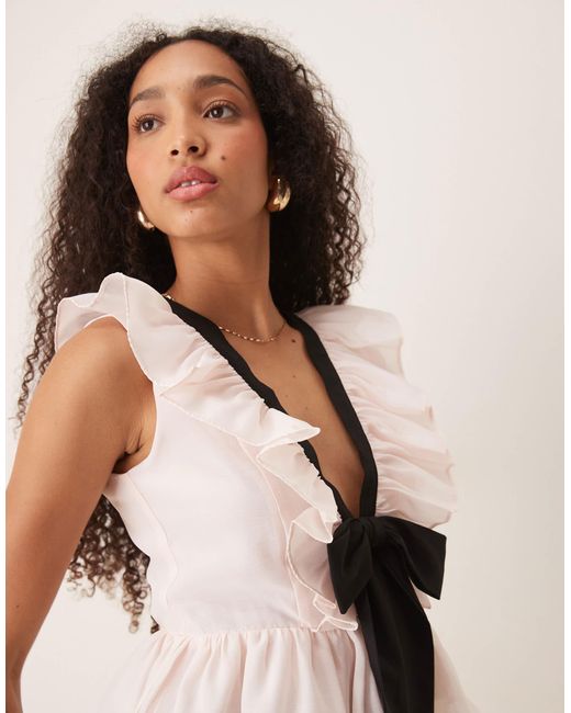 Sister Jane Natural Dream Haven Ruffle Top