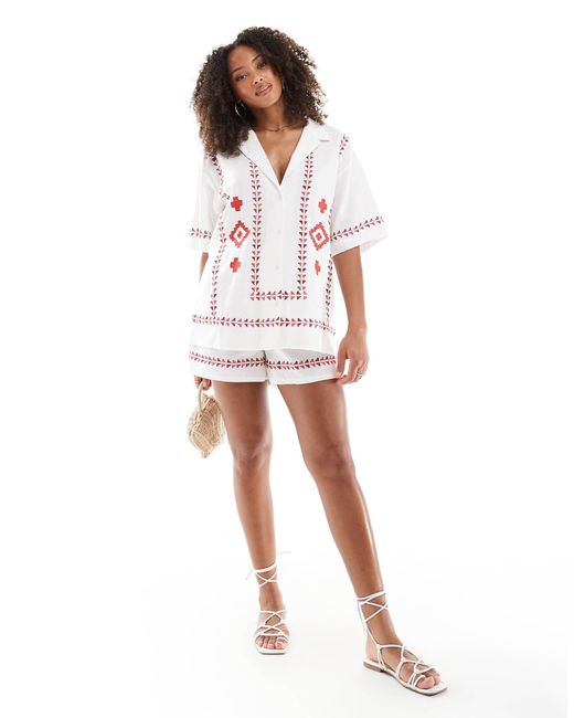 ASOS White – bluse