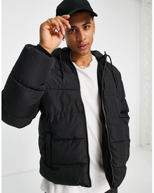 only & sons puffer jacket