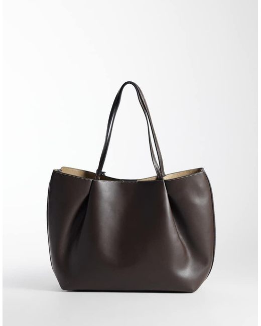 Maxi Borsa di Mango in Black