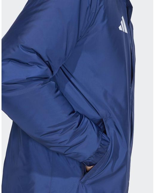 Adidas Originals Blue Entrada26 Stadium Jacket for men