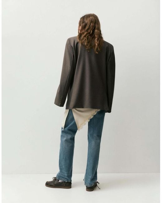 Pull&Bear Black – oversize-blazer