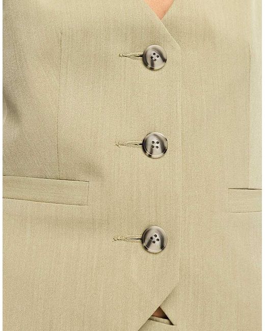 ASOS Green Waistcoat
