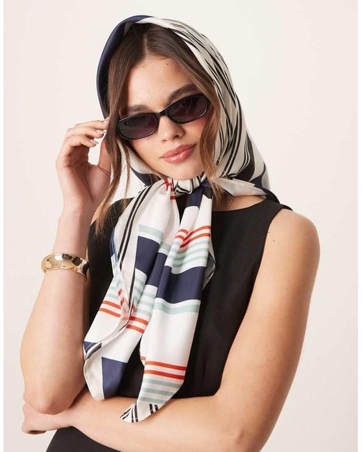 ASOS Black Large Headscarf