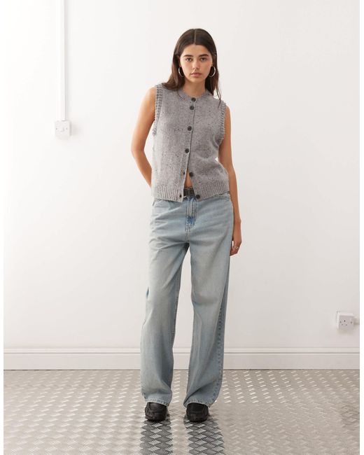 Weekday Gray – strickweste
