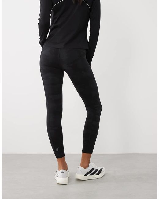 Sweaty Betty White Power 7/8 Piping Workout leggings