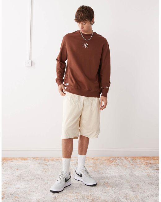 KTZ – ny yankees – sweatshirt in Brown für Herren