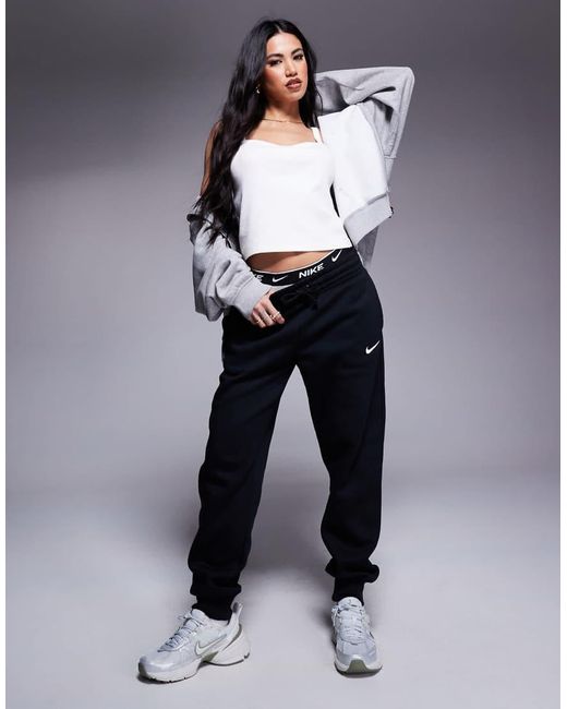 Nike Blue Phoenix Fleece Cuffed Sweatpants