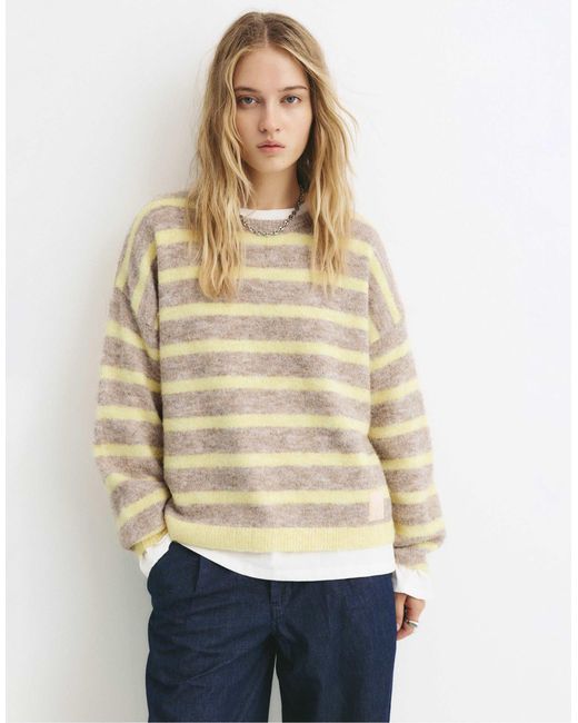 Pull&Bear Natural – pullover