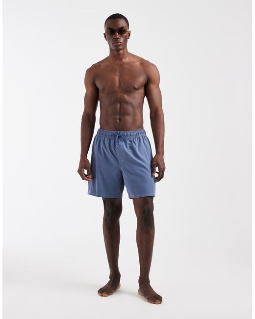 ASOS Blue Swim Shorts for men