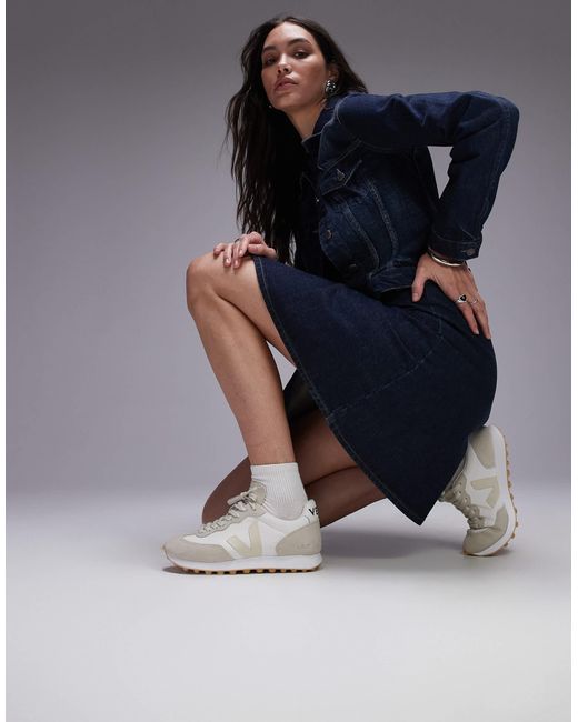 Veja Blue – rio branco – sneaker aus wildleder