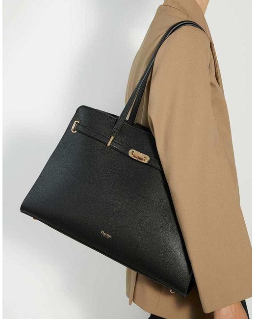 Dune Black Define Tote Bag