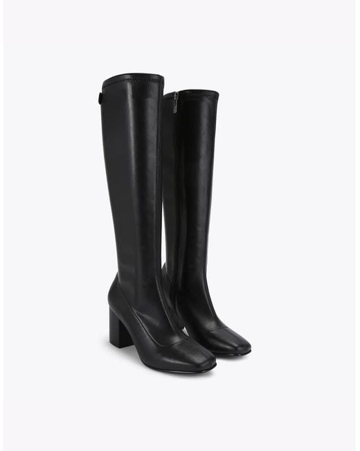 Carvela Kurt Geiger Black Strut High Knee Boots