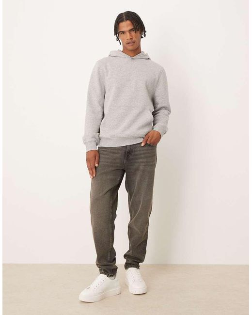 ASOS Natural Essentials Hoodie for men