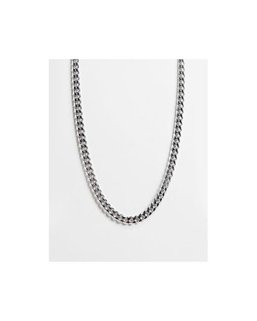 BOSS by Hugo Boss Metallic Mens Stainless Steel Chain Necklace for men