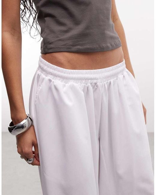 Collusion White Xl baggy jogger Nylon