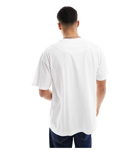 Pretty Green White Fall 67 Backprint T-shirt for men