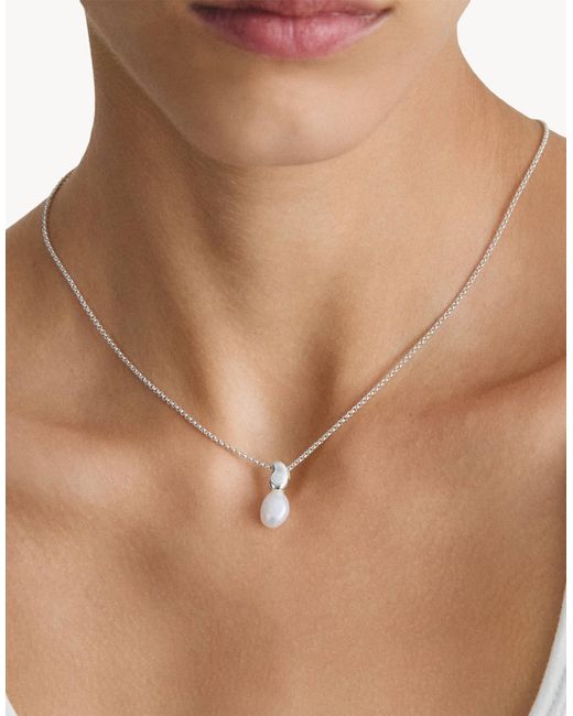 Thomas Sabo White Kette mit perle