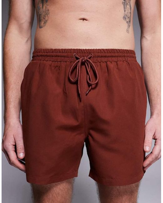 South Beach Red Swimshort for men