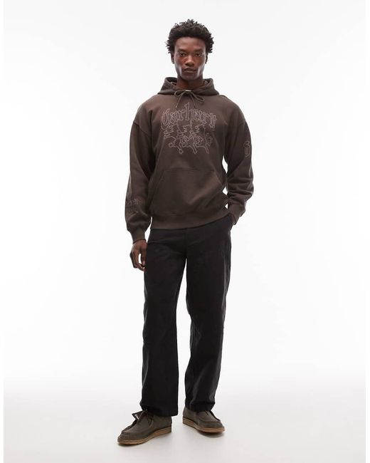 Carhartt Hackwork in het Brown voor heren