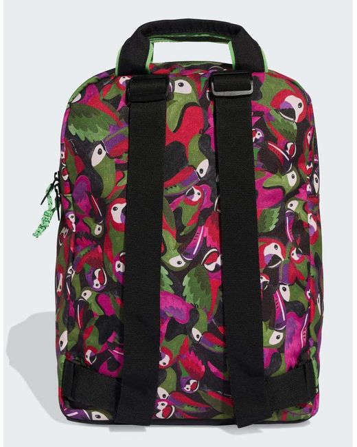 Adidas Originals Red Adidas Farm Backpack