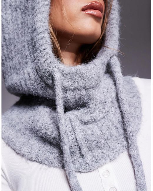 Object Black Knitted Balaclava