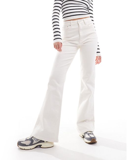 ASOS White Flared Jeans