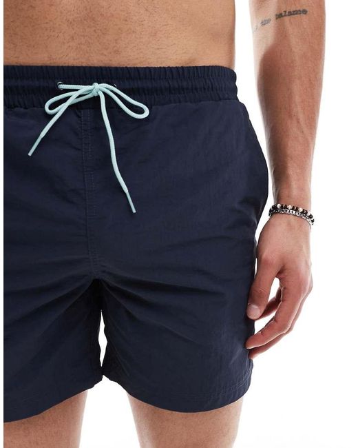 Farah Blue Colbert Swim Shorts for men