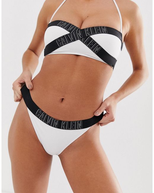 Calvin Klein Brazilian Logo Bikini Bottom on Sale, 60% OFF | lagence.tv
