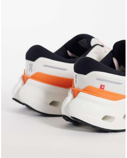 On Shoes White Cloudrunner 3 Running Trainers for men