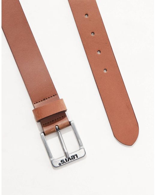 Levi's – gürtel aus leder in Blue für Herren