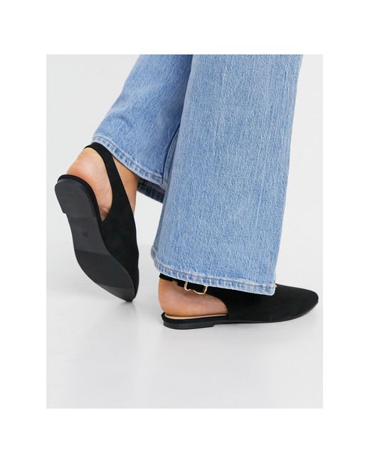 slingback flats wide