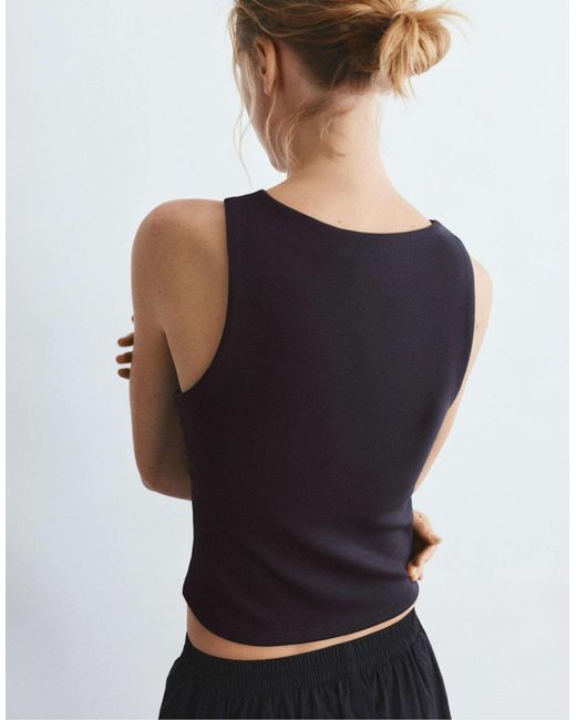 Pull&Bear Black – tanktop