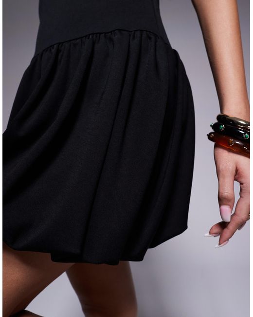 Kaiia Black – exklusives ponte-minikleid