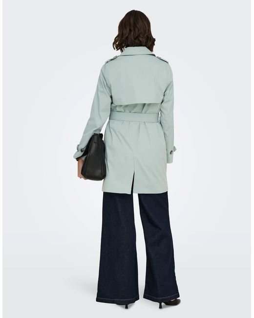 ONLY White Trenchcoat
