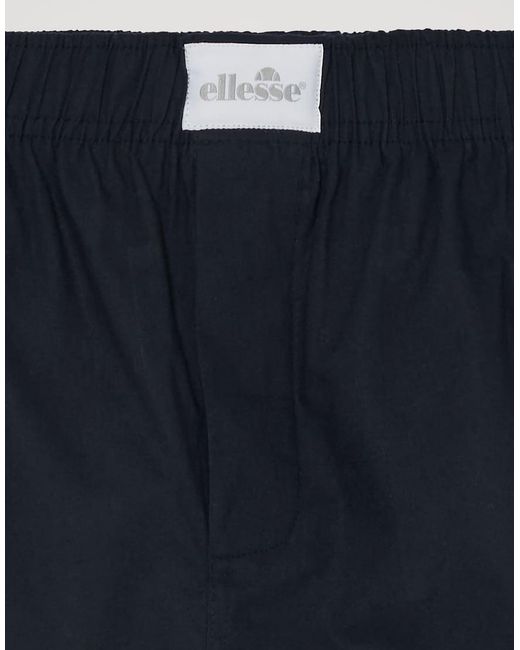 Ellesse White Labotte 3 Pack Boxer Short for men