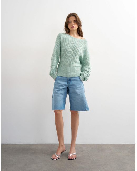 TOPSHOP Blue – strickpullover