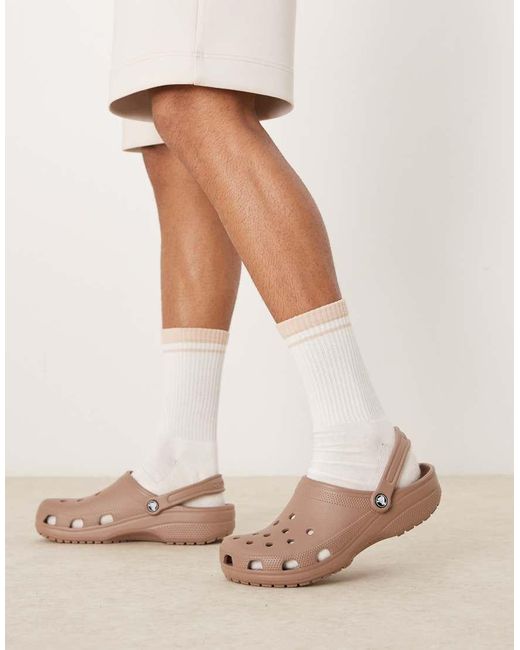 Zuecos Latte Clásicos De CROCSTM de hombre de color Brown