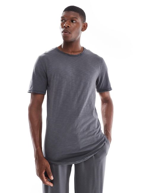 Only & Sons Blue Basic T-shirt for men