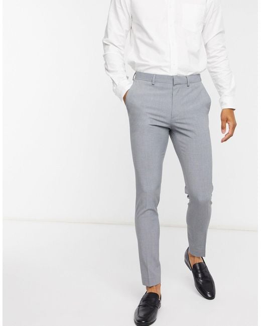 skinny smart pants mens