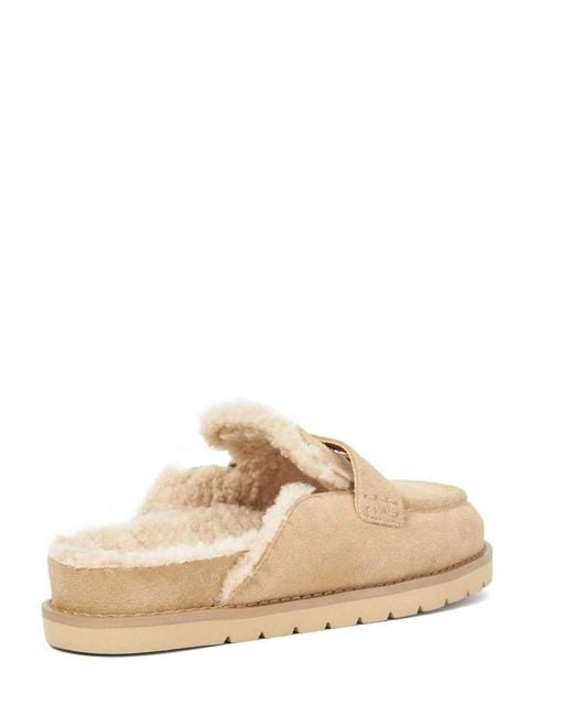 Dune Natural Goldys Mules