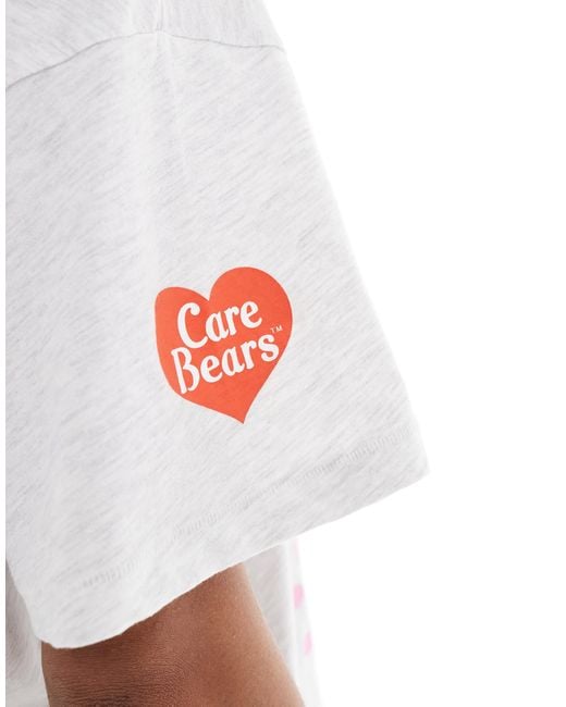 Cotton On White 90's Care Bears Sharing Is Caring Sleep Nightie