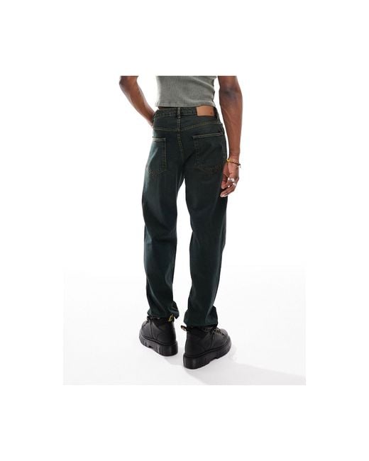 Reclaimed (vintage) Black Unisex Loose Leg Jean