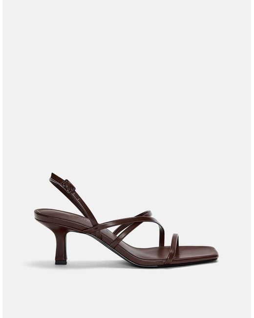 Pull&Bear Brown – sandaletten