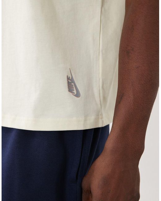 Nike White Essential Boxy Oversized T-shirt for men