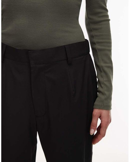 Rains Black 12530 Suva Waterproof Hardshell Slim Fit Capri Trousers