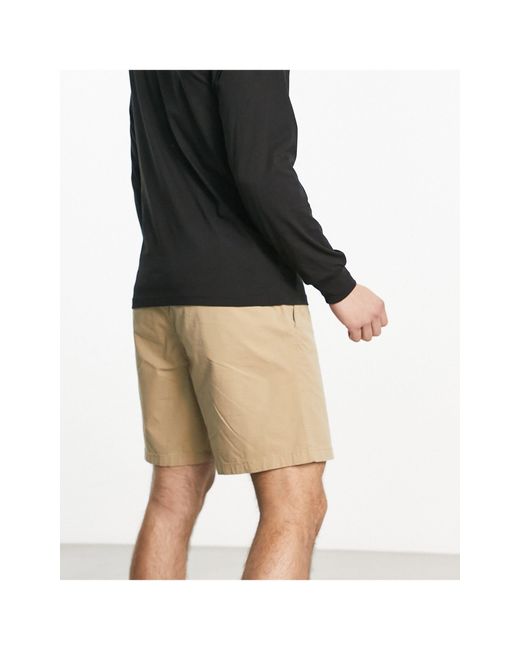 Vans – locker geschnittene shorts in Black für Herren
