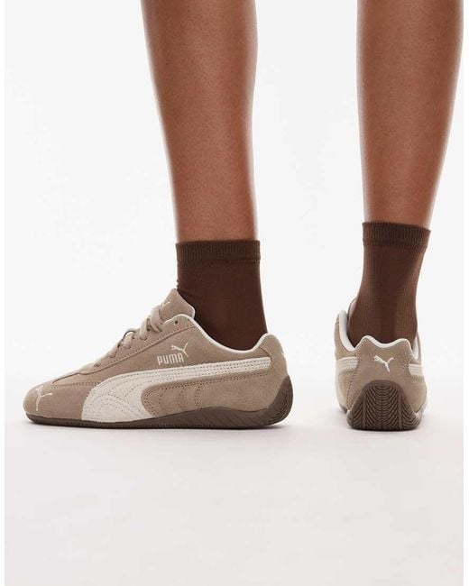 PUMA Brown Speedcat Elevated Trainers